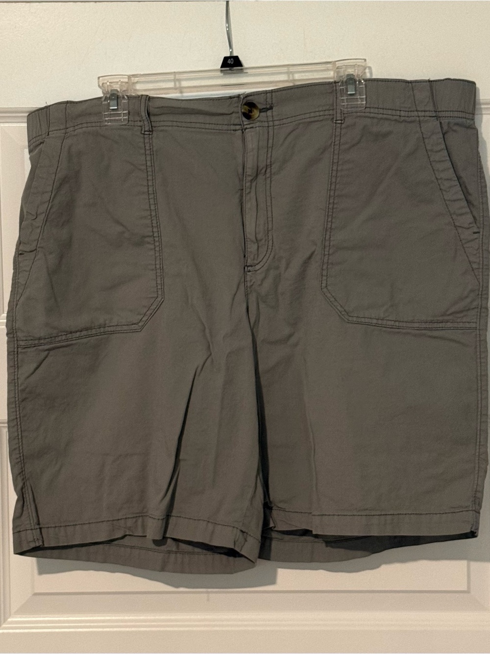 Sonoma Women's Olive Gray Utility Shorts
